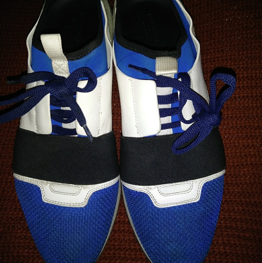 Balenciaga Blue White Gray Black